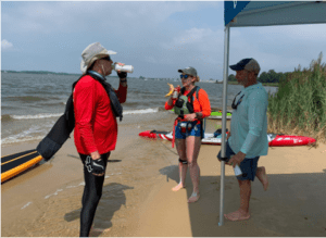 Bay Paddle, CoreShark H2O, Water Conservation, Adventure, Paddle for a Purpose